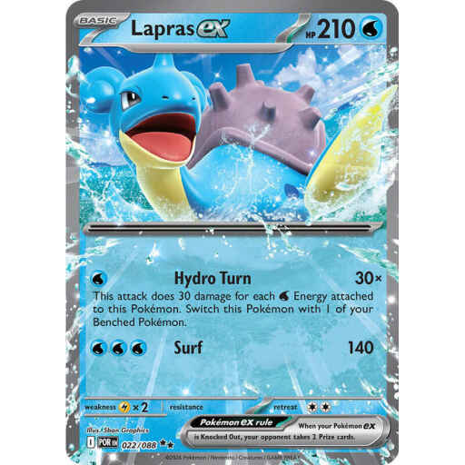 ME03: Perfect Order - 022/088 - Lapras ex