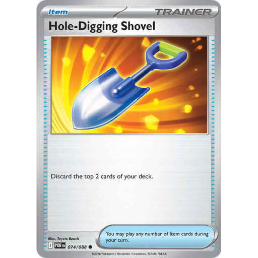 ME03: Perfect Order - 074/088 - Hole-Digging Shovel - Reverse Holo