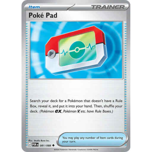 ME03: Perfect Order - 081/088 - Poke Pad - Reverse Holo