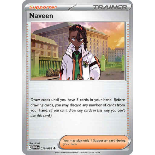 ME03: Perfect Order - 079/088 - Naveen - Reverse Holo