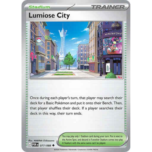 ME03: Perfect Order - 077/088 - Lumiose City - Reverse Holo