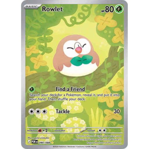 ME03: Perfect Order - 090/088 - Rowlet