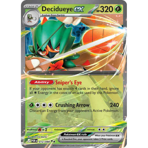 ME03: Perfect Order - 012/088 - Decidueye ex
