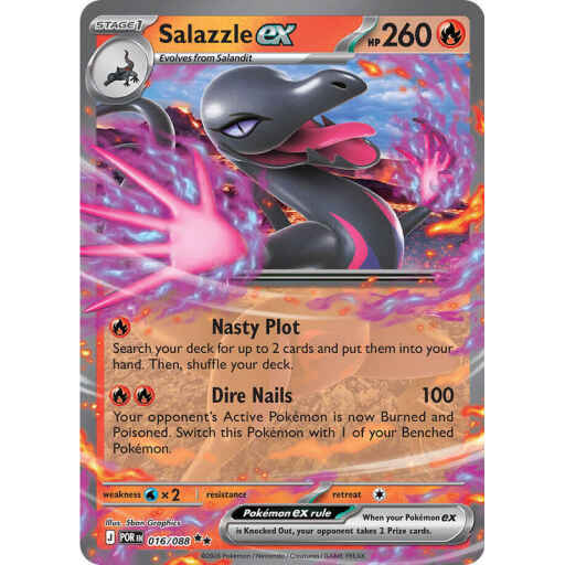 ME03: Perfect Order - 016/088 - Salazzle ex