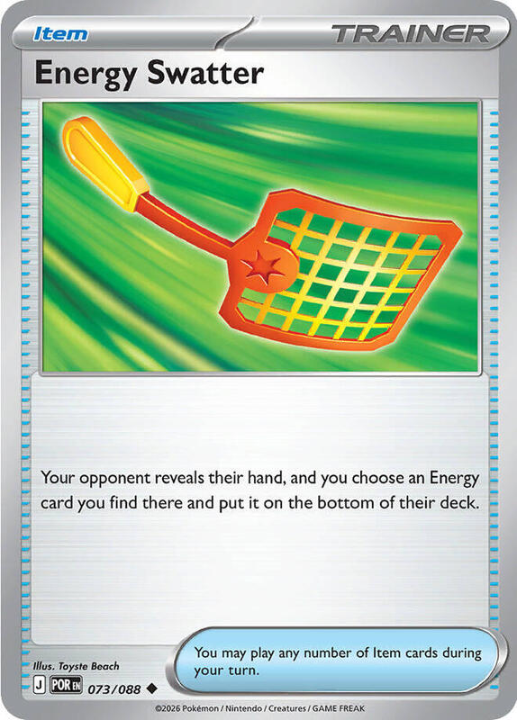 ME03: Perfect Order - 073/088 - Energy Swatter - Reverse Holo