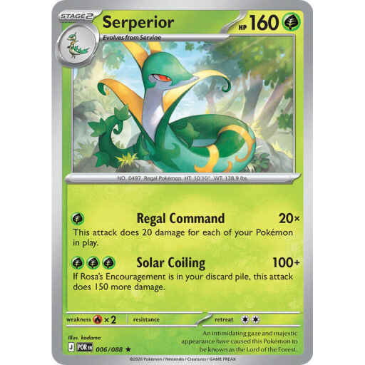 ME03: Perfect Order - 006/088 - Serperior - Reverse Holo