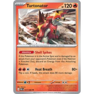 ME03: Perfect Order - 017/088 - Turtonator - Reverse Holo