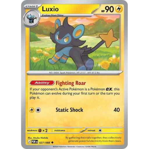 ME03: Perfect Order - 027/088 - Luxio - Reverse Holo