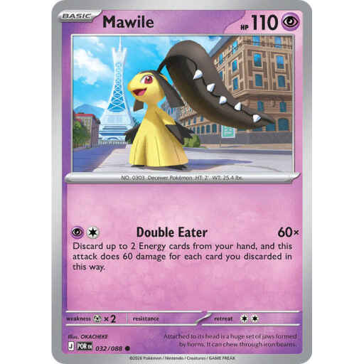 ME03: Perfect Order - 032/088 - Mawile - Reverse Holo
