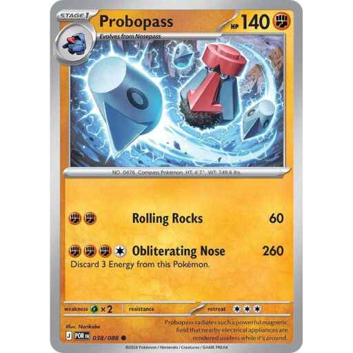 ME03: Perfect Order - 038/088 - Probopass - Reverse Holo