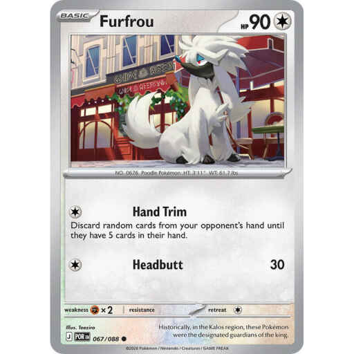 ME03: Perfect Order - 067/088 - Furfrou - Reverse Holo