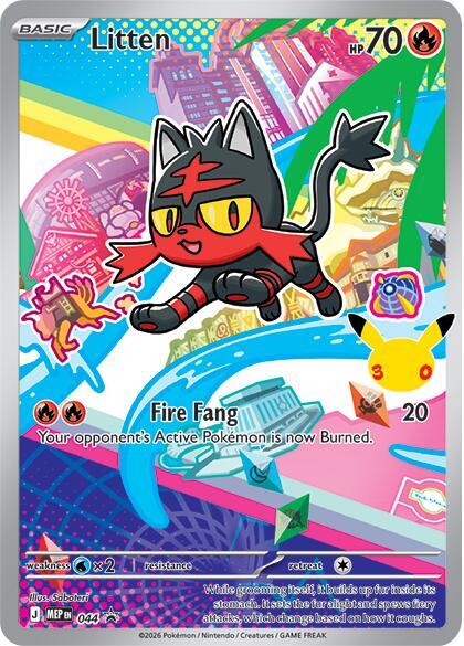 ME: Mega Evolution Promo - 044 - Litten - 044