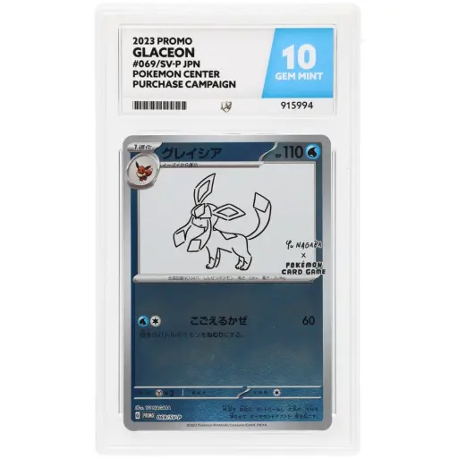 ACE 10 Gem Mint - 2023 Pokemon Promo Glaceon #069/SV-P