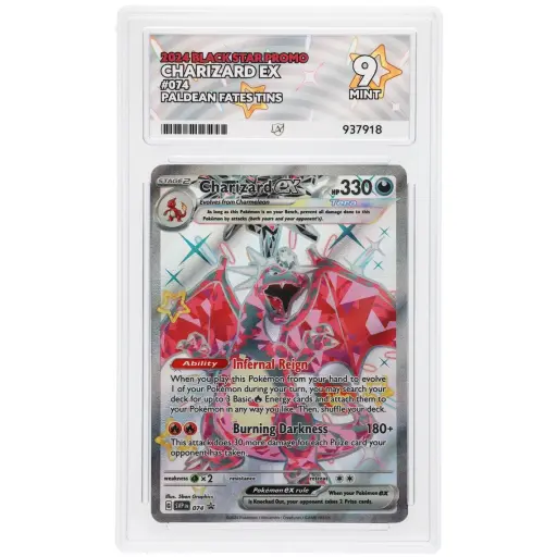 ACE 9 Mint - 2024 Pokemon Black Star Promo Charizard ex #074