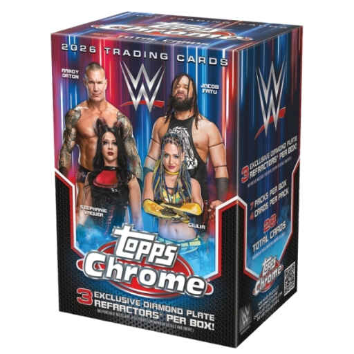Topps Chrome WWE 2026 Value Box