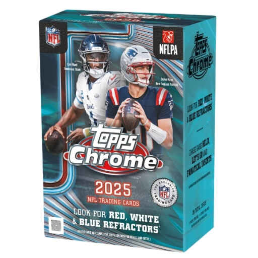 2025 Topps Chrome Football NFL – Value Box