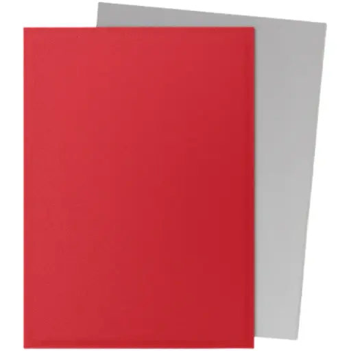 Alternative view of Dragon Shield Standard Matte Dual Sleeves - Crimson & Silver