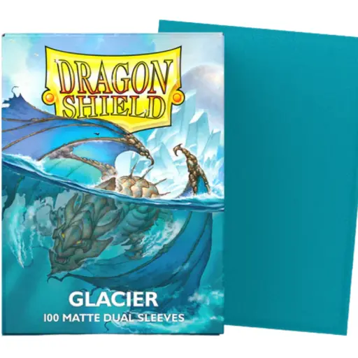Dragon Shield Standard Matte Dual Sleeves - Glacier