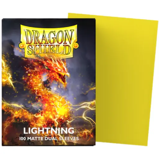 Dragon Shield Standard Matte Dual Sleeves - Lightning