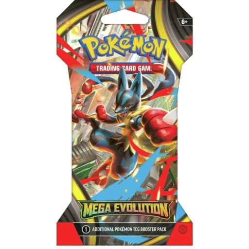 Pokemon Mega Evolution Sleeved Booster Pack