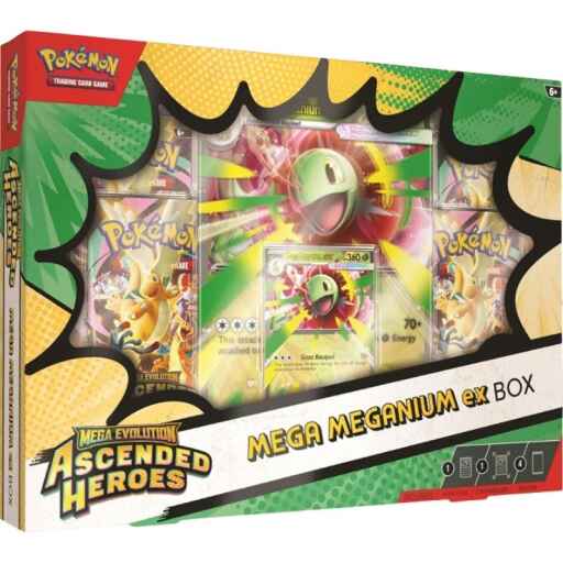 Pokemon Ascended Heroes Mega Meganium ex Box