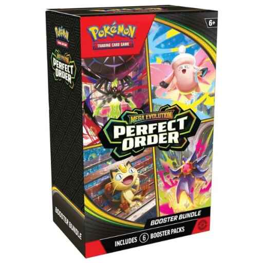 [Rip & Ship Exclusive] Pokemon Perfect Order Booster Bundle (6-pack)