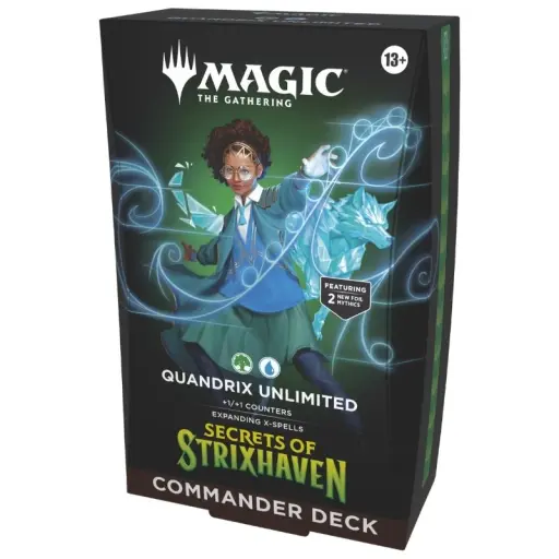 Magic: Secrets of Strixhaven Commander Deck - Quandrix Unlimited