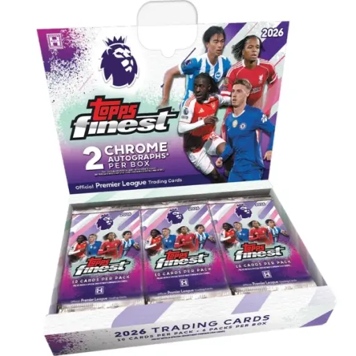 [Rip & Ship Exclusive] 2026 Topps Finest Premier League - Hobby Boks