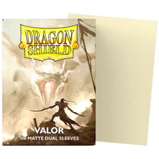 Dragon Shield Standard Matte Dual Sleeves - Valor