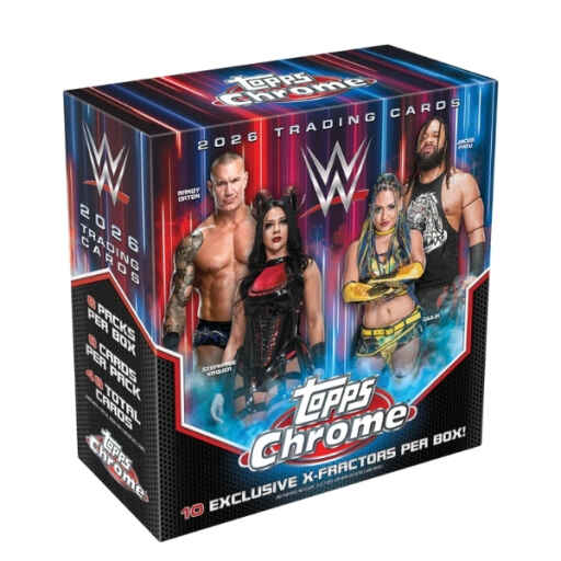 Topps Chrome WWE 2026 Mega Box