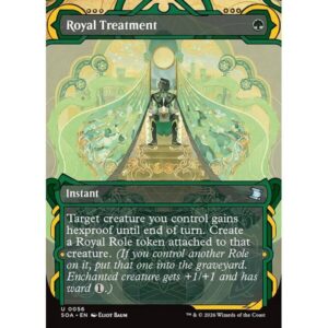 Secrets of Strixhaven Mystical Archive - 56 - Royal Treatment - Uncommon - G - Foil (Front)