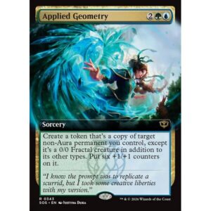Secrets of Strixhaven - 343 - Applied Geometry - Rare - UG - Non-foil (Front)