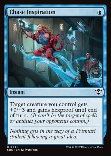 Secrets of Strixhaven - 41 - Chase Inspiration - Common - U - Non-foil (Front)
