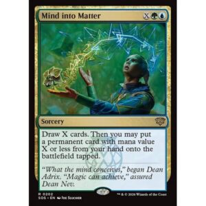 Secrets of Strixhaven - 202 - Mind into Matter - Rare - UG - Non-foil (Front)