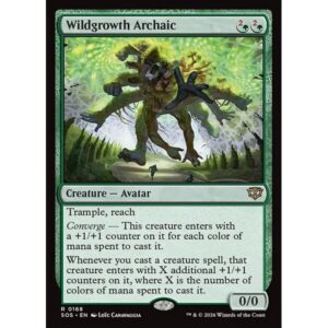 Secrets of Strixhaven - 168 - Wildgrowth Archaic - Rare - G - Non-foil (Front)