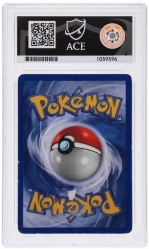 Alternative view of ACE 1 Poor - 1999 Pokemon Base Charizard #4/102
