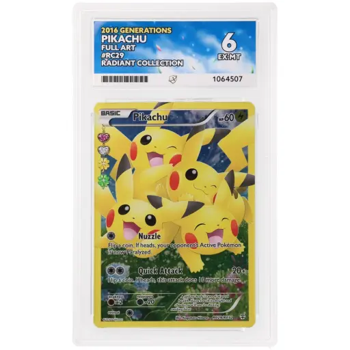 ACE 6 Excellent-Mint - 2016 Pokemon Generations Pikachu #RC29