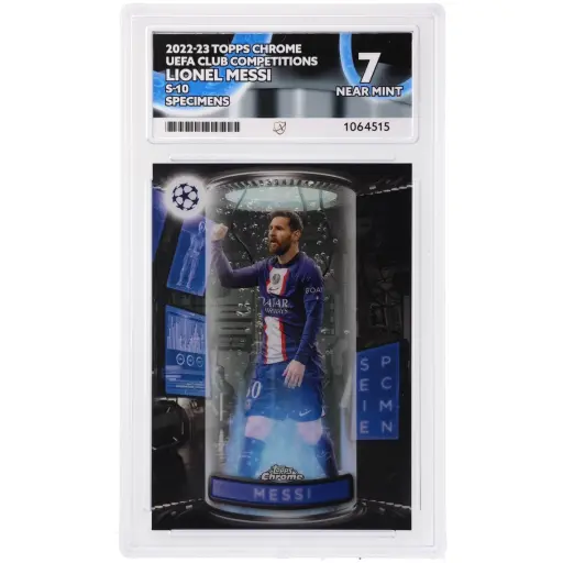 ACE 7 Near Mint - 2022-23 Topps Chrome Uefa Club Competitions Lionel Messi #S-10
