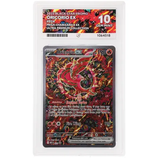ACE 10 Gem Mint - 2025 Pokemon Black Star Promo Oricorio ex #24