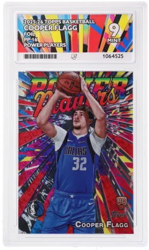 ACE 9 Mint - 2025-26 Topps Basketball Cooper Flagg Foil #PP-16