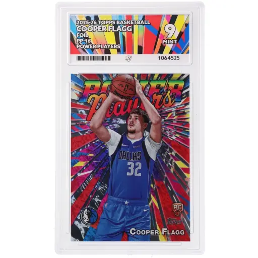 ACE 9 Mint - 2025-26 Topps Basketball Cooper Flagg Foil #PP-16