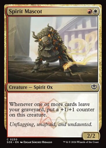 Secrets of Strixhaven - 230 - Spirit Mascot - Common - WR - Non-foil (Front)