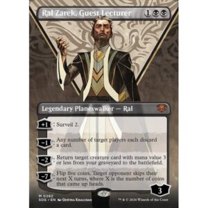 Secrets of Strixhaven - 282 - Ral Zarek, Guest Lecturer - Mythic - B - Non-foil (Front)