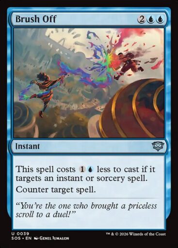 Secrets of Strixhaven - 39 - Brush Off - Uncommon - U - Non-foil (Front)