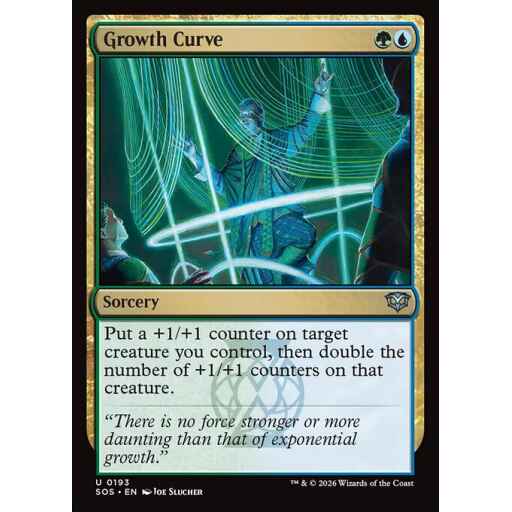Secrets of Strixhaven - 193 - Growth Curve - Uncommon - UG - Non-foil (Front)