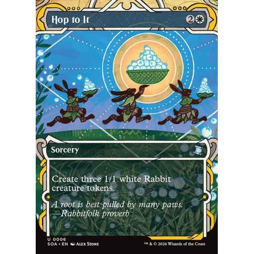 Secrets of Strixhaven Mystical Archive - 6 - Hop to It - Uncommon - W - Non-foil (Front)