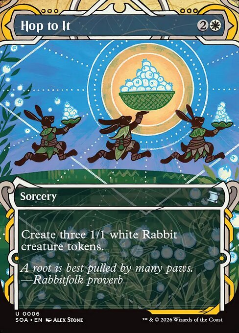 Secrets of Strixhaven Mystical Archive - 6 - Hop to It - Uncommon - W - Non-foil (Front)
