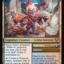 Secrets of Strixhaven - 223 - Sanar, Unfinished Genius // Wild Idea - Uncommon - UR - Non-foil (Front)