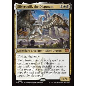 Secrets of Strixhaven - 226 - Silverquill, the Disputant - Mythic - WB - Foil (Front)