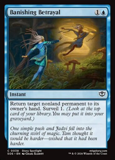 Secrets of Strixhaven - 38 - Banishing Betrayal - Common - U - Non-foil (Front)